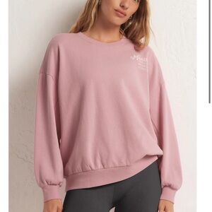 A Supply Pink Crewneck Sweatshirt